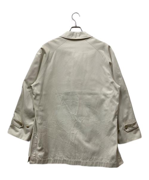 BEAMS F（ビームスエフ）BEAMS F (ビームスエフ) コットンコート アイボリー サイズ:Mの古着・服飾アイテム