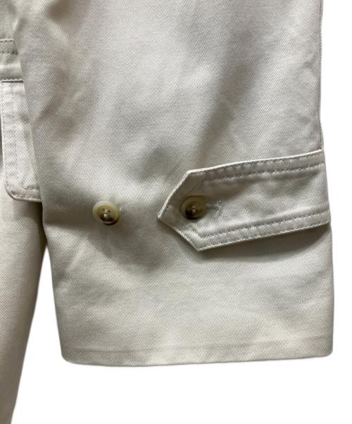 BEAMS F（ビームスエフ）BEAMS F (ビームスエフ) コットンコート アイボリー サイズ:Mの古着・服飾アイテム