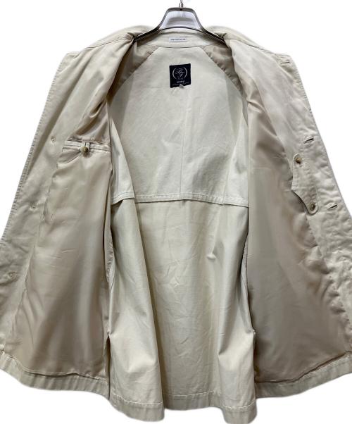 BEAMS F（ビームスエフ）BEAMS F (ビームスエフ) コットンコート アイボリー サイズ:Mの古着・服飾アイテム