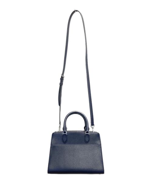 Kate Spade（ケイトスペード）Kate Spade (ケイトスペード) スモール サッチェル ネイビーの古着・服飾アイテム