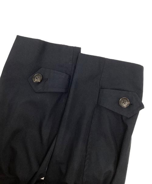 DELICIOUS（デリシャツ）DELICIOUS (デリシャツ) Travel Coat / ラウンドカラー ステンカラーコート ネイビー サイズ:Sの古着・服飾アイテム