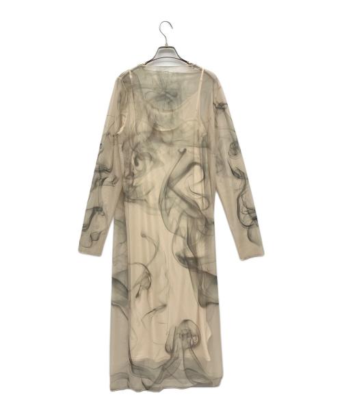 Ameri（アメリ）Ameri (アメリ) CURL OF SMOKE SHEER DRESS サイズ:Mの古着・服飾アイテム