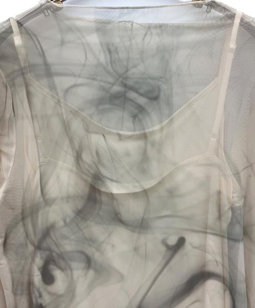 Ameri（アメリ）Ameri (アメリ) CURL OF SMOKE SHEER DRESS サイズ:Mの古着・服飾アイテム