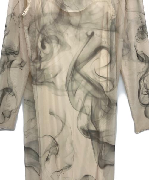 Ameri（アメリ）Ameri (アメリ) CURL OF SMOKE SHEER DRESS サイズ:Mの古着・服飾アイテム
