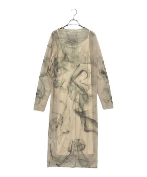 Ameri（アメリ）Ameri (アメリ) CURL OF SMOKE SHEER DRESS サイズ:Mの古着・服飾アイテム