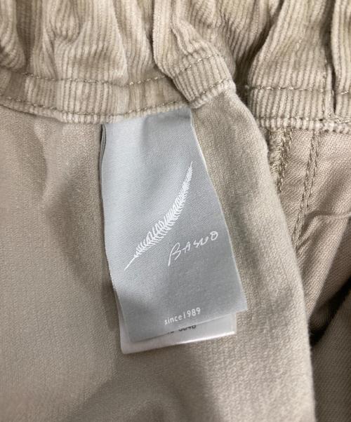 BASCO（バスコ）BASCO (バスコ) コーデュロイマオパンツ ベージュ サイズ:Freeの古着・服飾アイテム