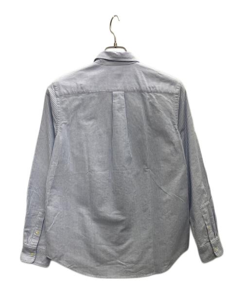 POLO RALPH LAUREN（ポロ・ラルフローレン）POLO RALPH LAUREN (ポロ・ラルフローレン) 刺繍ボタンダウンシャツ ブルー サイズ:L 未使用品の古着・服飾アイテム