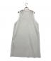 HYKE (ハイク) MESH SLEEVLES DRESS /メッシュ ノースリーブ ワンピース ホワイト サイズ:2：12000円