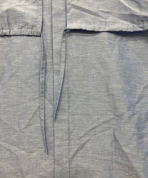 HYKE（ハイク）HYKE (ハイク) C/L BALLOON SLEEVE DRESS ブルー サイズ:1の古着・服飾アイテム