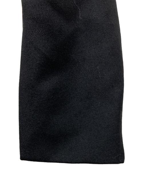 noir kei ninomiya（ノワール ケイ ニノミヤ）noir kei ninomiya (ノワール ケイ ニノミヤ) ウールモヘヤドスキンジャケット ブラック サイズ:Sの古着・服飾アイテム