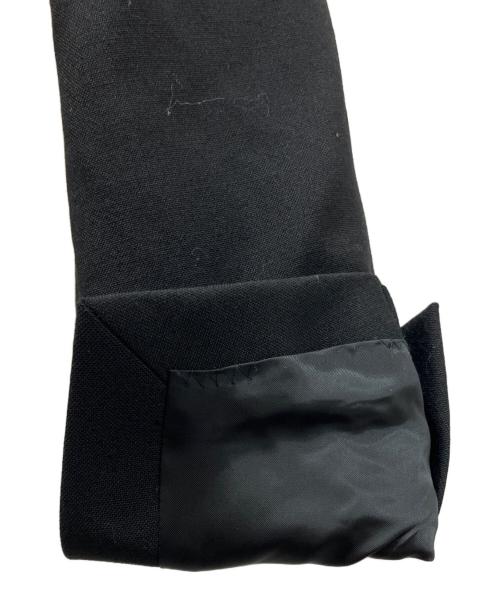 noir kei ninomiya（ノワール ケイ ニノミヤ）noir kei ninomiya (ノワール ケイ ニノミヤ) ウールモヘヤドスキンジャケット ブラック サイズ:Sの古着・服飾アイテム