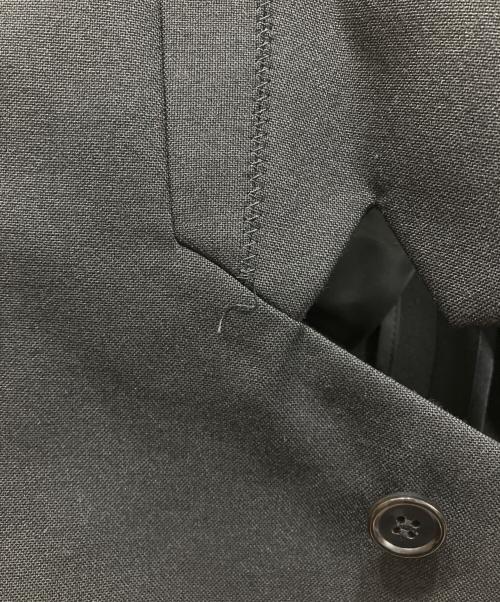 noir kei ninomiya（ノワール ケイ ニノミヤ）noir kei ninomiya (ノワール ケイ ニノミヤ) ウールモヘヤドスキンジャケット ブラック サイズ:Sの古着・服飾アイテム