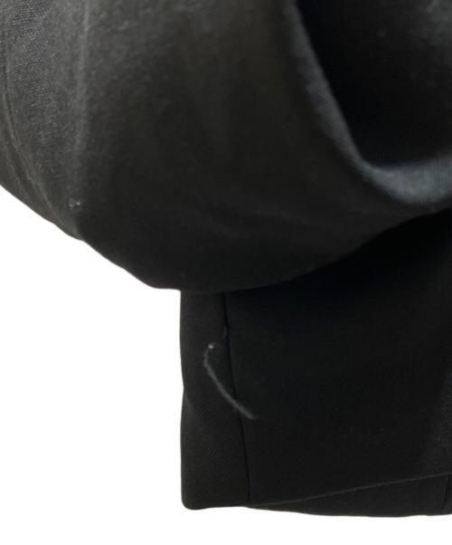 noir kei ninomiya（ノワール ケイ ニノミヤ）noir kei ninomiya (ノワール ケイ ニノミヤ) ウールモヘヤドスキンジャケット ブラック サイズ:Sの古着・服飾アイテム