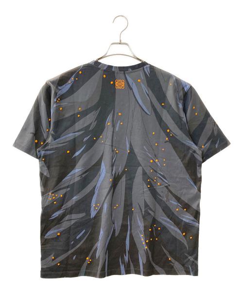 LOEWE（ロエベ）LOEWE (ロエベ) スタジオジブリ (スタジオジブリ) アナグラム コラボ Tシャツ ハウルの動く城 ブラック サイズ:S 未使用品の古着・服飾アイテム