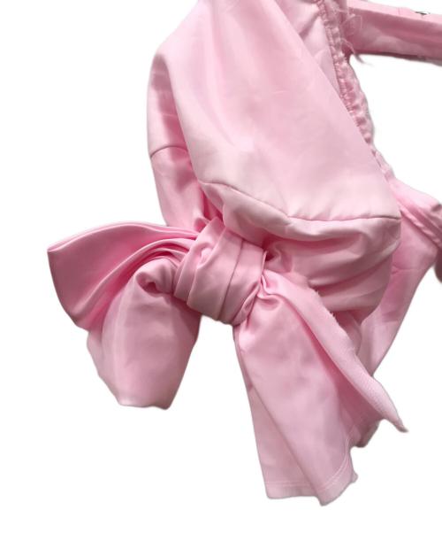 COMME des GARCONS COMME des GARCONS（コムデギャルソン コムデギャルソン）COMME des GARCONS COMME des GARCONS (コムデギャルソン コムデギャルソン) リボンボレロ ピンク サイズ:Sの古着・服飾アイテム