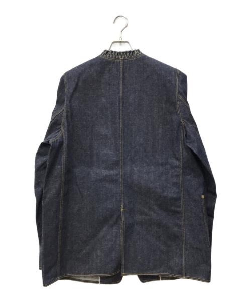 pelleq（ペレック）pelleq (ペレック) suvin gold denim jacket インディゴ サイズ:FREEの古着・服飾アイテム