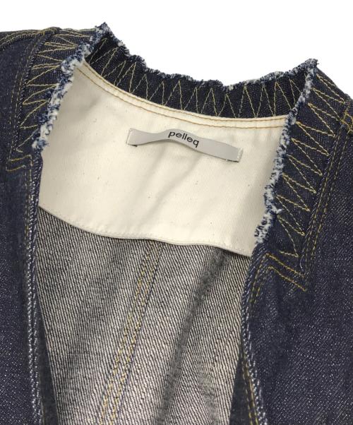 pelleq（ペレック）pelleq (ペレック) suvin gold denim jacket インディゴ サイズ:FREEの古着・服飾アイテム
