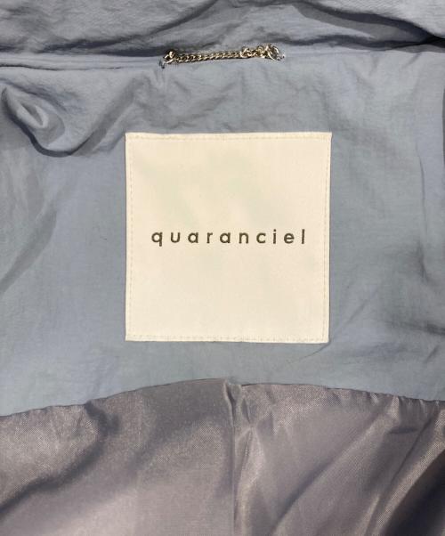 quaranciel（カランシエル）quaranciel (カランシエル) サーモライト(R) 2way フーデッド コート スカイブルー サイズ:Freeの古着・服飾アイテム