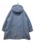 quaranciel (カランシエル) サーモライト(R) 2way フーデッド コート スカイブルー サイズ:Free：5000円