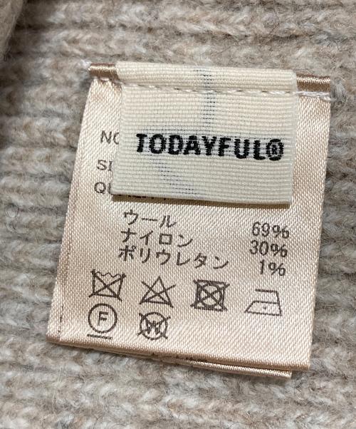 TODAYFUL（トゥデイフル）TODAYFUL (トゥデイフル) Rib Knit Bustier ベージュ サイズ:Ｆの古着・服飾アイテム