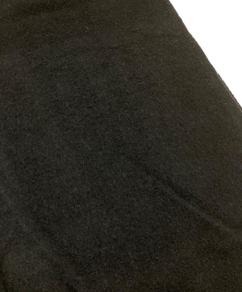 Acne studios（アクネ ストゥディオズ）ACNE STUDIOS (アクネ ストゥディオス) ウールストール　マフラー　大判　イタリア製 ブラック サイズ:実寸参照の古着・服飾アイテム