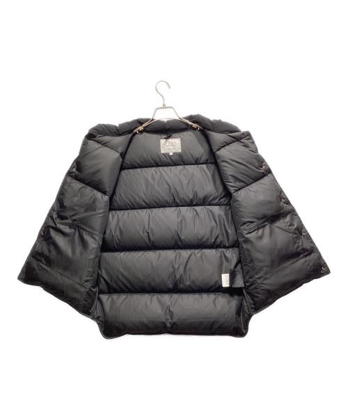 WOOLRICH（ウールリッチ）WOOLRICH (ウールリッチ) BEAMS F (ビームスエフ) 別注 コットンナイロン ダウンベスト ブラック サイズ:Lの古着・服飾アイテム
