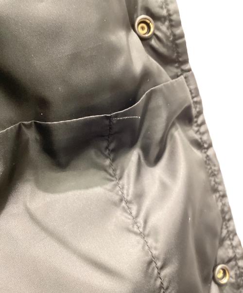 WOOLRICH（ウールリッチ）WOOLRICH (ウールリッチ) BEAMS F (ビームスエフ) 別注 コットンナイロン ダウンベスト ブラック サイズ:Lの古着・服飾アイテム