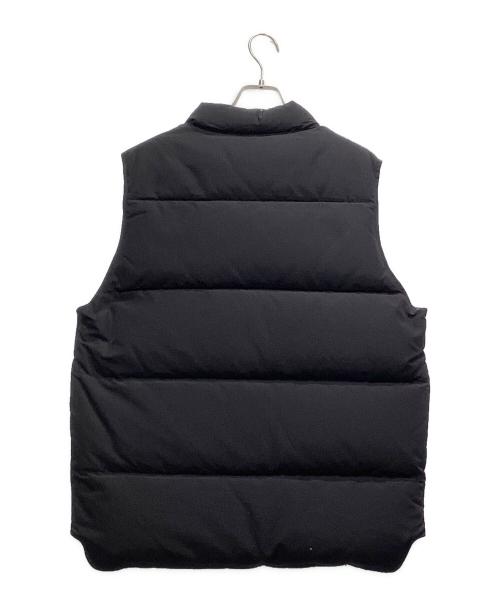 WOOLRICH（ウールリッチ）WOOLRICH (ウールリッチ) BEAMS F (ビームスエフ) 別注 コットンナイロン ダウンベスト ブラック サイズ:Lの古着・服飾アイテム