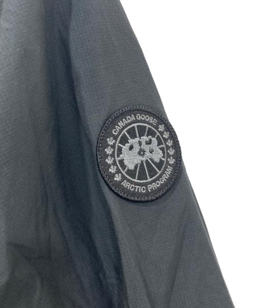 CANADA GOOSE（カナダグース）CANADA GOOSE (カナダグース) ヘインズ フルジップ フーディ/Haynes Wind Full-Zip Hoody ブラック サイズ:Mの古着・服飾アイテム