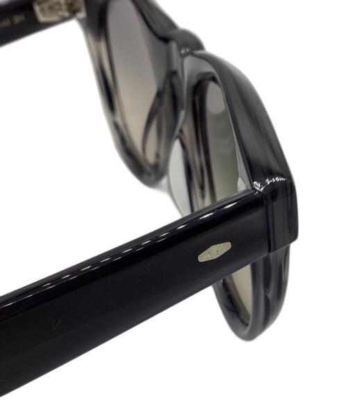 BRUNELLO CUCINELLI（ブルネロクチネリ）BRUNELLO CUCINELLI (ブルネロクチネリ) OLIVER PEOPLES (オリバーピープルズ) NINO コラボセルフレームサングラス ブラックの古着・服飾アイテム