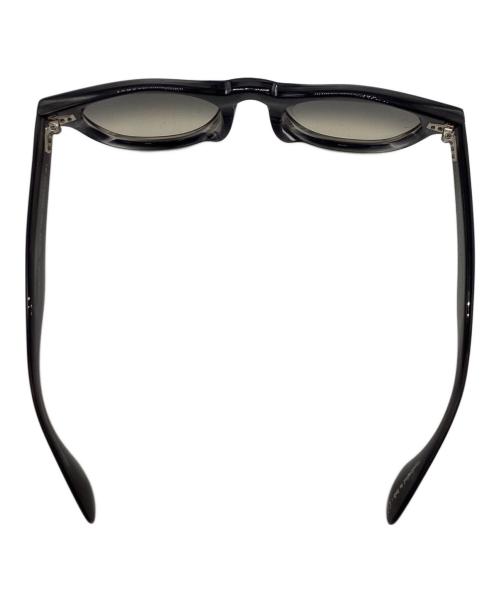 BRUNELLO CUCINELLI（ブルネロクチネリ）BRUNELLO CUCINELLI (ブルネロクチネリ) OLIVER PEOPLES (オリバーピープルズ) NINO コラボセルフレームサングラス ブラックの古着・服飾アイテム