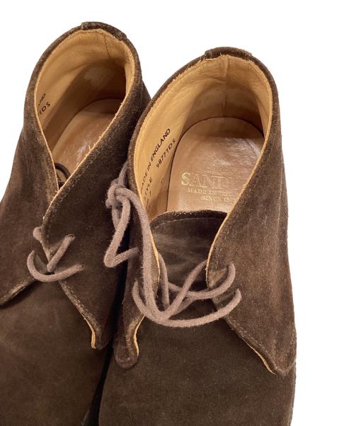 SANDERS（サンダース）SANDERS (サンダース) Brit Chukka Boot ブラウン サイズ:7の古着・服飾アイテム