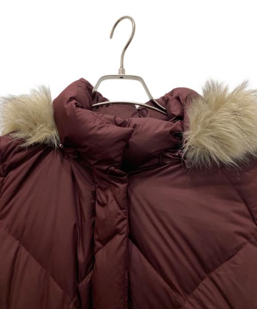 LAUREN RALPH LAUREN（ローレンラルフローレン）LAUREN RALPH LAUREN (ローレンラルフローレン) ダウンコート ワインレッド サイズ:S　Pの古着・服飾アイテム