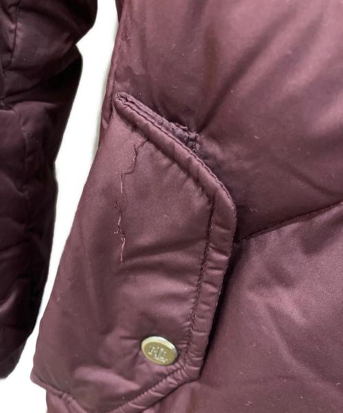 LAUREN RALPH LAUREN（ローレンラルフローレン）LAUREN RALPH LAUREN (ローレンラルフローレン) ダウンコート ワインレッド サイズ:S　Pの古着・服飾アイテム