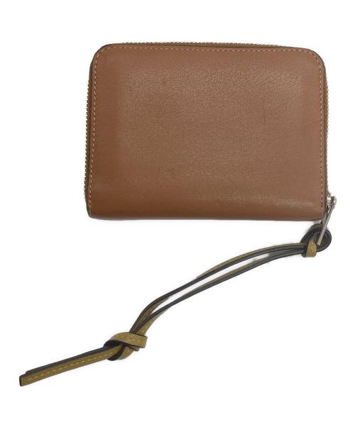 LOEWE（ロエベ）LOEWE (ロエベ) コンパクトジップウォレット ブラウンの古着・服飾アイテム