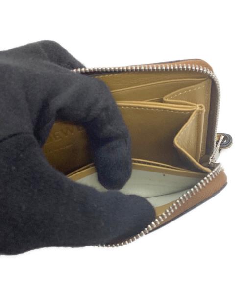 LOEWE（ロエベ）LOEWE (ロエベ) コンパクトジップウォレット ブラウンの古着・服飾アイテム