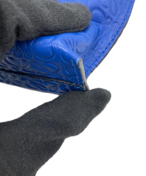 LOEWE（ロエベ）LOEWE (ロエベ) クラッチバッグ ブルーの古着・服飾アイテム