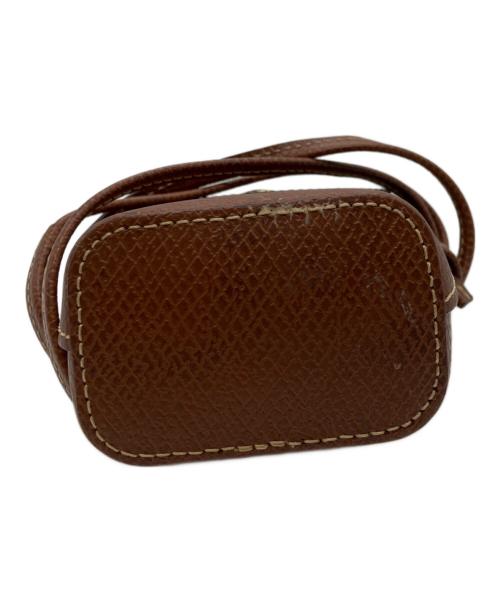 LONGCHAMP（ロンシャン）LONGCHAMP (ロンシャン) エピュレ スマートフォンケース（フラップ付き） ブラウンの古着・服飾アイテム