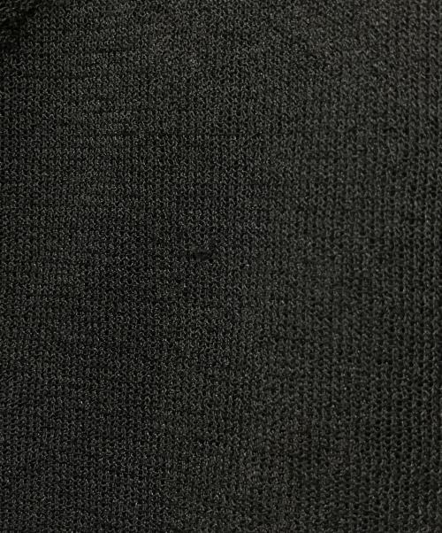 Adam et Rope（アダム エ ロペ）Adam et Rope (アダム エ ロペ) ポイントシアーニットカーディガン ブラック サイズ:Fの古着・服飾アイテム