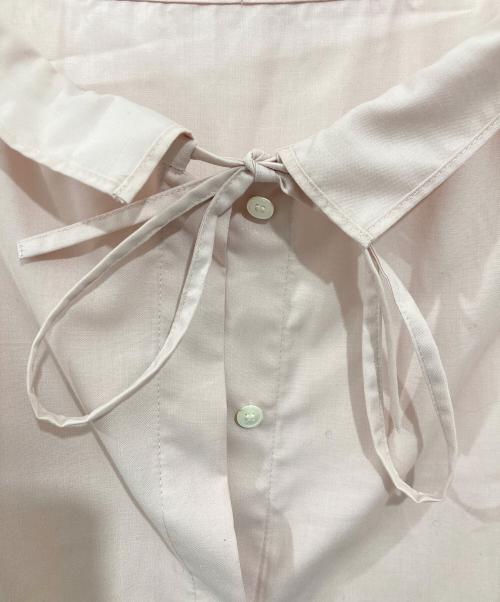 UNITED ARROWS TOKYO（ユナイテッドアローズトウキョウ）UNITED ARROWS TOKYO (ユナイテッドアローズトウキョウ) フリルカラーフレアスリーブブラウス ピンク サイズ:FREEの古着・服飾アイテム