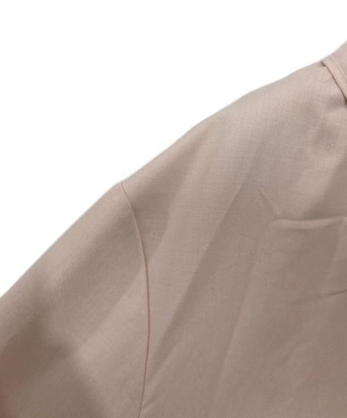 UNITED ARROWS TOKYO（ユナイテッドアローズトウキョウ）UNITED ARROWS TOKYO (ユナイテッドアローズトウキョウ) フリルカラーフレアスリーブブラウス ピンク サイズ:FREEの古着・服飾アイテム