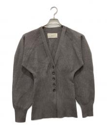 TODAYFUL（トゥデイフル）の古着「Waistshape Knit Cardigan」｜グレー