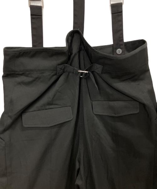 HeRIN.CYE（ヘリンドットサイ）HeRIN.CYE (ヘリンドットサイ) Suspender pants ブラック サイズ:FREE 未使用品の古着・服飾アイテム