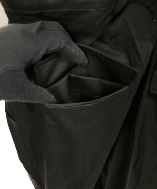 HeRIN.CYE（ヘリンドットサイ）HeRIN.CYE (ヘリンドットサイ) Suspender pants ブラック サイズ:FREE 未使用品の古着・服飾アイテム