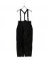 HeRIN.CYE（ヘリンドットサイ）の古着「Suspender pants」｜ブラック
