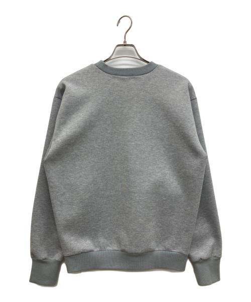 RIM.ARK（リムアーク）RIM.ARK (リムアーク) Slit sweat PO　スリットクルーネックスウェット グレー サイズ: Freeの古着・服飾アイテム
