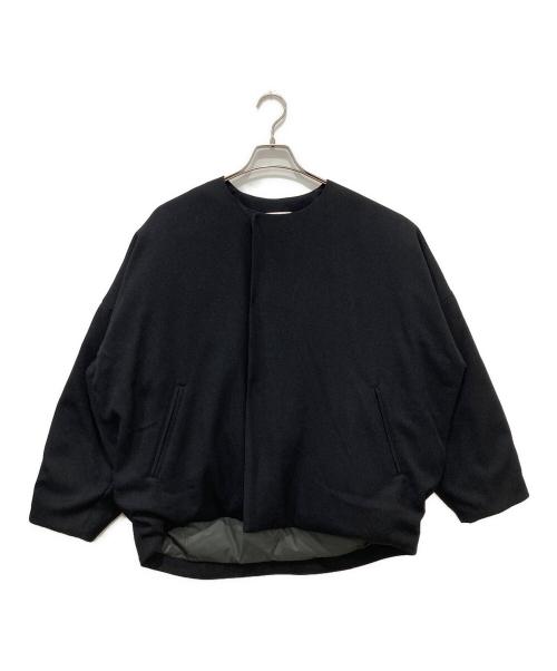 miffew（ミフュー）miffew (ミフュー) ダブルブレステッドオーバーダウンジャケット ブラック サイズ:1 未使用品の古着・服飾アイテム