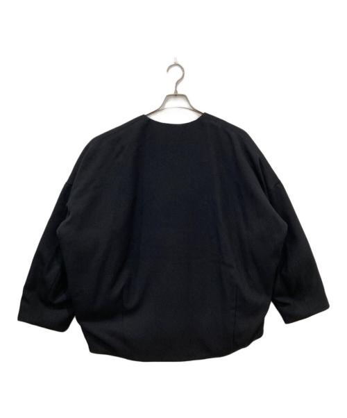 miffew（ミフュー）miffew (ミフュー) ダブルブレステッドオーバーダウンジャケット ブラック サイズ:1 未使用品の古着・服飾アイテム