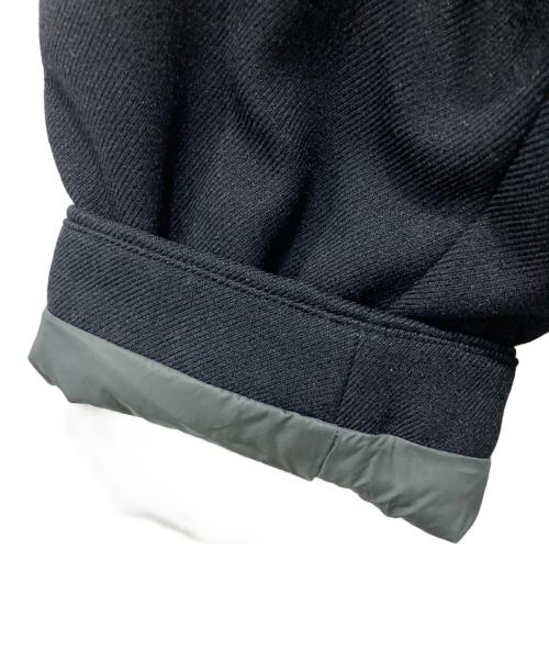 miffew（ミフュー）miffew (ミフュー) ダブルブレステッドオーバーダウンジャケット ブラック サイズ:1 未使用品の古着・服飾アイテム