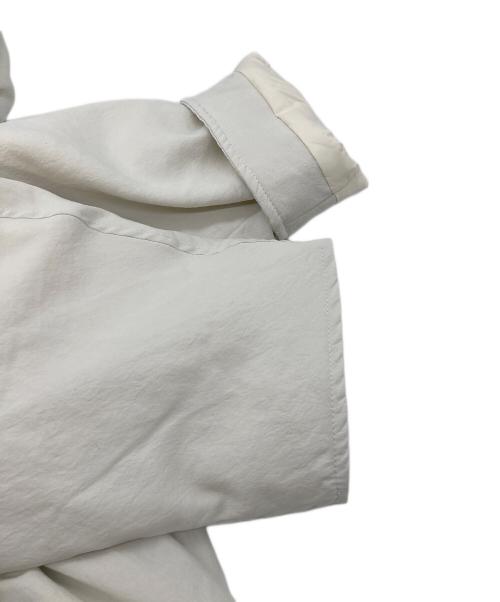 miffew（ミフュー）miffew (ミフュー) フーデッドロングダウンコート/HOODED LONG DOWN COAT ホワイト サイズ:2の古着・服飾アイテム